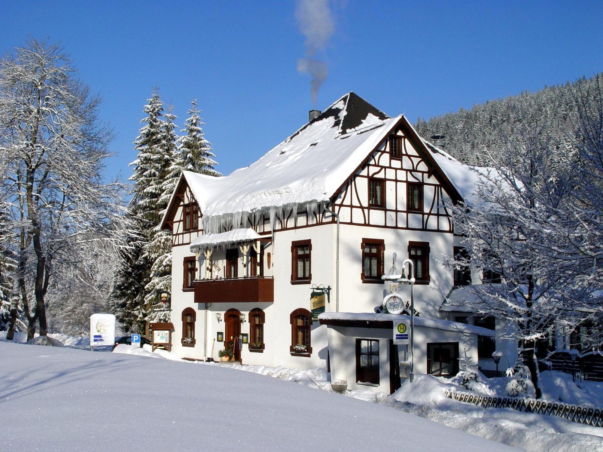 Gasthof Und Pension Hammerschaenke Wildenthal Εξωτερικό φωτογραφία